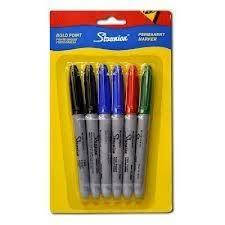 Набор марк "Sharpie"(тонк.6цв) №95000-6