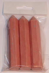 Мел "Олівець "КРАСНИЙ 3 шт. шестигран. ЕККР-3 економ. 100*17*17