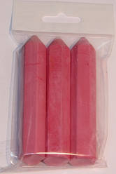 Мел "Олівець "РОЗОВИЙ 3 шт. шестигран. ЕКР-3 економ. 100*17*17