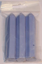 Мел "Олівець "СІній 3 шт. шестигран. ЕКСн-3 економ. 100*17*17