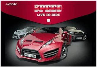 Папка-конверт А5 No JO 56292A /3366/3377" Авто" на кнопці з малюнком