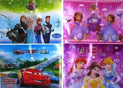 Папка-конверт дитяча А4 No 205 "Мультяшки" 25*35см