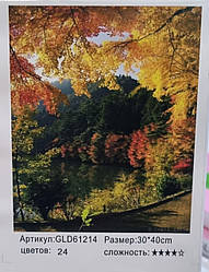 Алмазний живопис 30х40 GLD61214 у картонній коробці