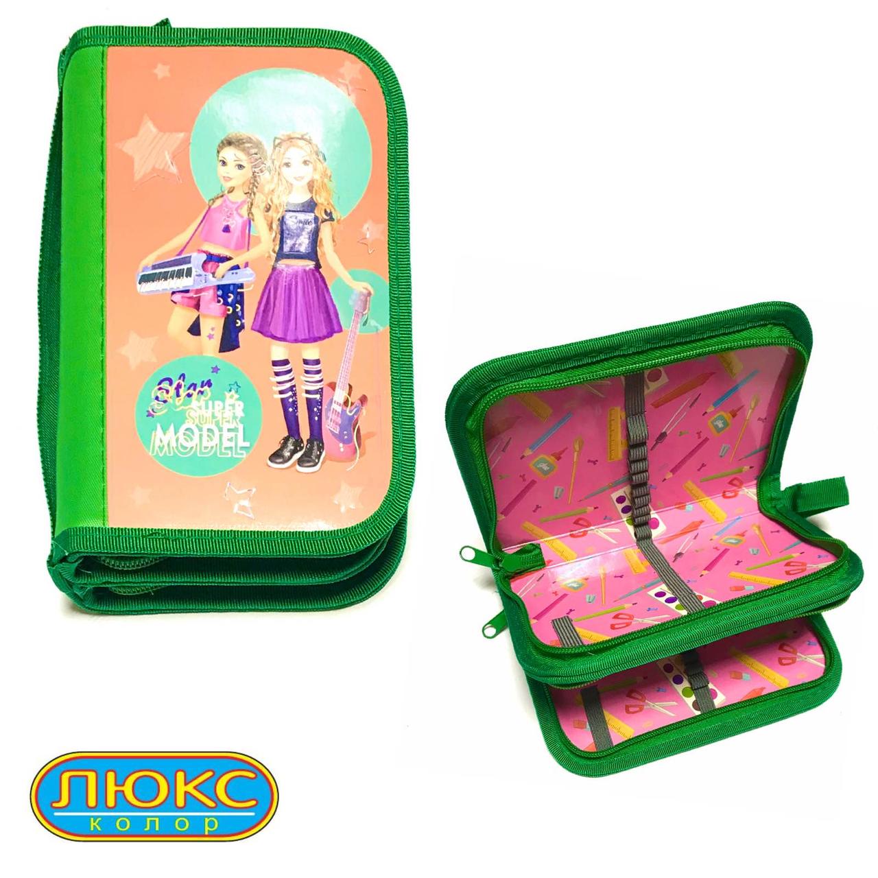 Пенал Kidis 14033 (2 отдел ) "Model On Stage", фото 1