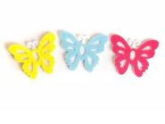 Декор — фетровий 1964 "Метелики" 3 шт., 2 см