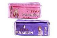 Пенал сум. Kidis 1отд. + 1 кишеня на змійці 8910 "Fashion" 20,5*10
