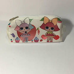 Пенал сум. 1 відд. силікон No0741 "Lol" 19*7*3 см mix