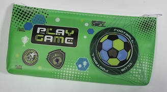 Пенал сум. 1 відд. силікон No13095 Football club