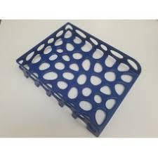 Лоток пластик. горизонтальний "Синій темний" 31*24,5 см (уп10) 20410