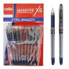 Ручка Cello No2 "Maxriter" 4 км. (чорн) + доп ручка727 В дубл (ДeeВА) у карт. 10уп,100бл,2400ящ