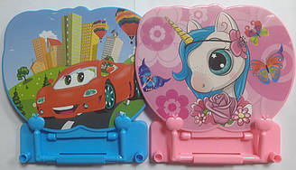 Підставка для книг пластм. 029-15 "Машина-Єдиноріг"