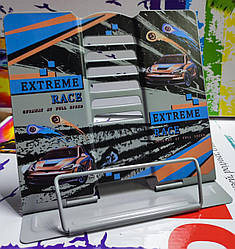 Підставка для книг суцільнометал. 13112 "Extreme race" А5_21*16,9*19см