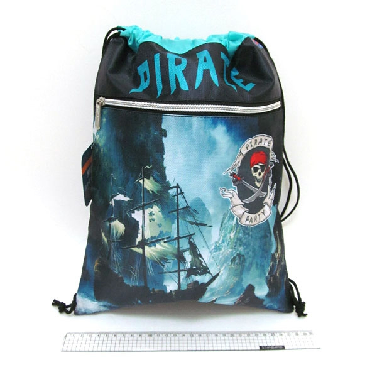 Мішок для взуття зі змійкою SM-18041 "Pirate" 39*34см JO