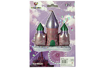 Кулька фольгована 3D XTS-YX588 ЗАМОК 83*88см