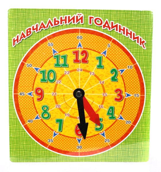 Набір навчальний "Jumbi" Вивчаємо годинник (укр, язик), фото 1