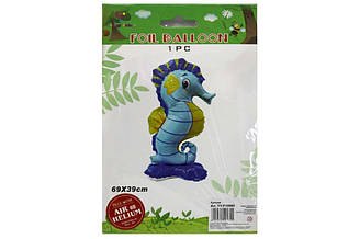 Кулька фольгована 3D YY-F0985 МОРСКИЙ КОНЕК МІНІ 69*39см