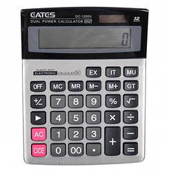 Карькулятор "EATES" DC-1200V (12розр., 2 живлення)