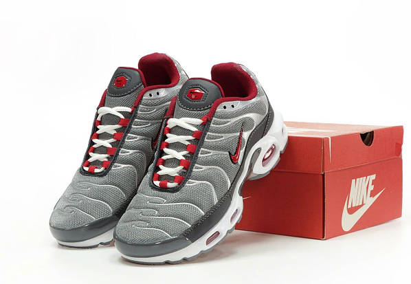 Grey red nike air max deals