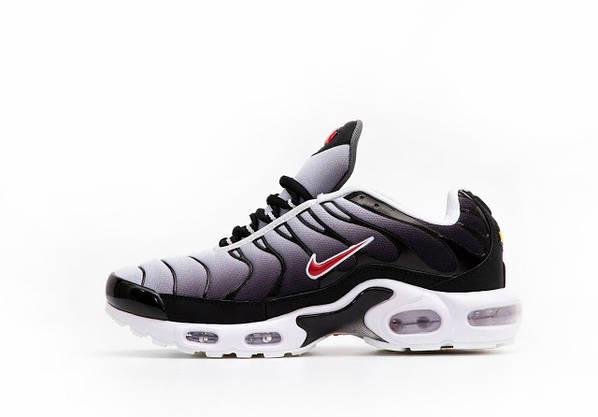 Nike Air Max TN Plus Black White Red Krosonavtik 2282957876
