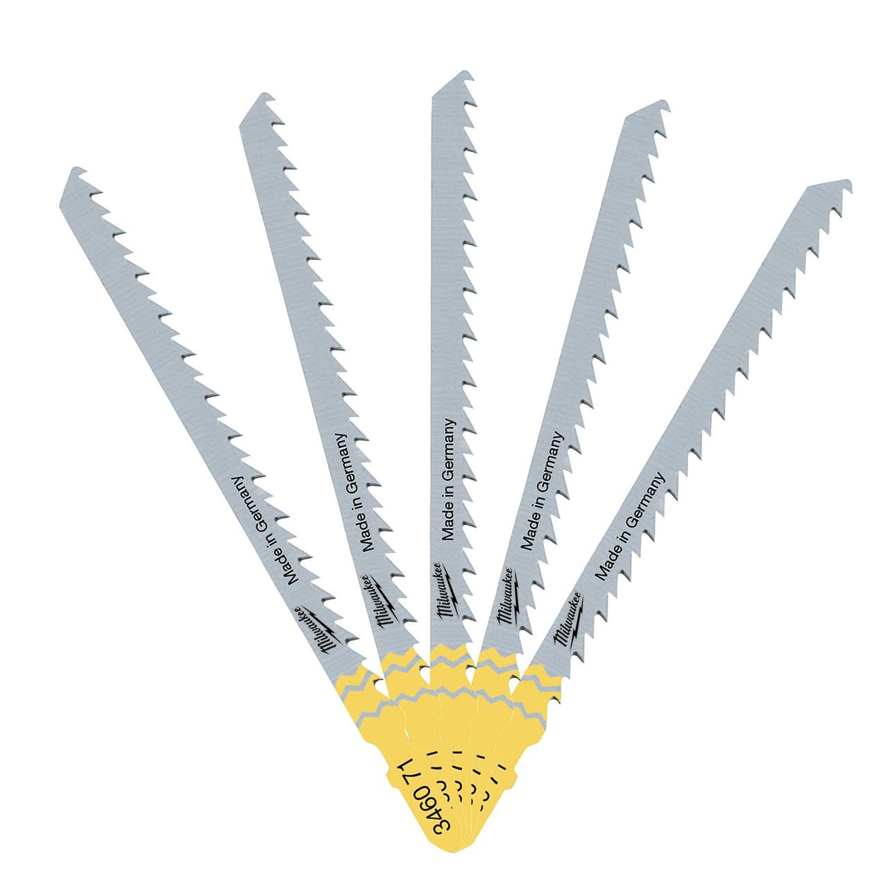 Полотна для лобзика T301DL 105мм (5 шт)