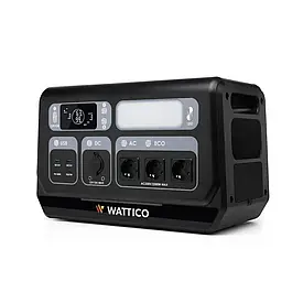 Портативна автономна електростанція Wattico номінально 1200 Вт максимально 2400 Вт