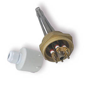 БЛОК тен для електрокотла прямий 2 дюйми, Потужність 9000 Вт, 220/380 В, Kawai