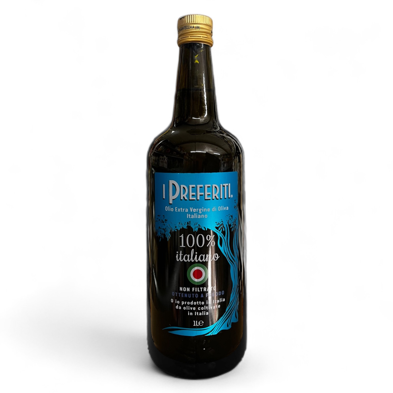 Оливкова олія I Preferiti 100% Italiano Non Fitrato, нефільтрована 1 л., фото 1