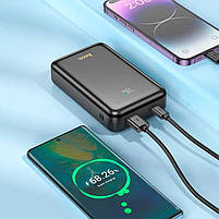 Повербанк Hoco Q21A Great 22.5W+PD22W 20000 mAh Black, фото 5
