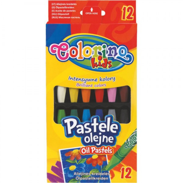 Маркери пастельні олійні Colorino Kids