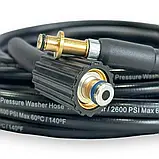 Шланг для мийки високого тиску різьба 22/скоба ( 10 м 160 Бар), фото 3