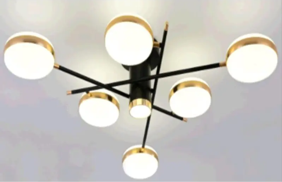 Led люстра з пультом керування на натяжну стелю, фото 1