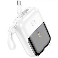 Повербанк Hoco Q20 Fountain 22.5W+PD22W 10000 mAh White, фото 3