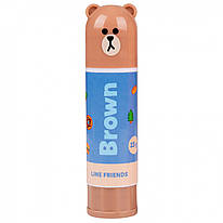 Клей-олівець 15 грам PVP Line Friends Yes, 320291