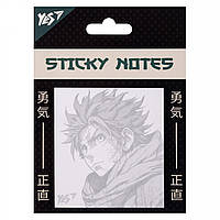 Блок паперу з клейким шаром фігурний Anime boy 78х85 мм 40 аркушів Yes, 170405