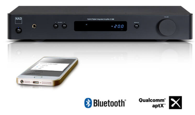 NAD C 328 гибридный цифровой стерео усилитель-ЦАП с Bluetooth