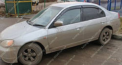 Вітровики вікон Хонда Цивік 6 (дефлектор бічних вікон Honda Civic 6)