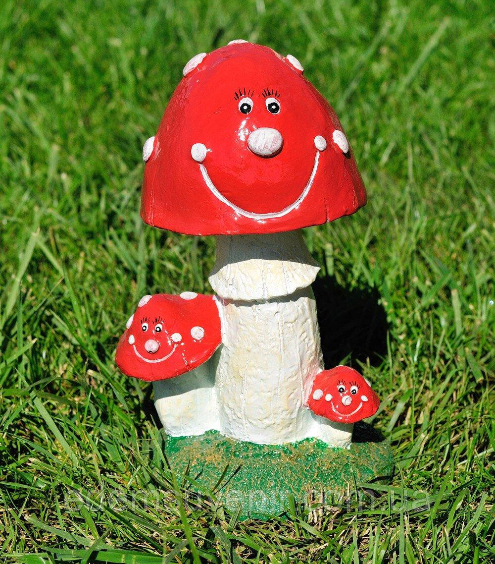Садова фігура Мухомори веселі