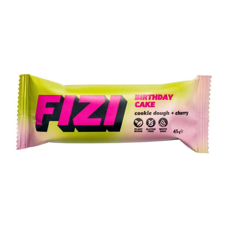 Fizi Birthday Cake (45 g, cookie dough + cherry), фото 1