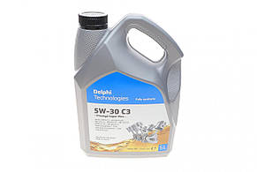 Олія 5W30 Delphi Prestige Super Plus C3 (5L) (MB 229.51 / 229.52 / Opel Dexos 2) Delphi 28236312