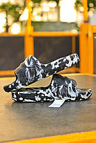 Чоловічі Шльопанці Adidas Adillete 22 Slide Black White / Адідас Аділлет 22 Слайд Чорні з Білим, фото 6