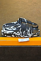 Чоловічі Шльопанці Adidas Adillete 22 Slide Black White / Адідас Аділлет 22 Слайд Чорні з Білим, фото 3