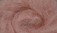 Кардочесанная шерсть для валяния К4020 новозеландский кардочес шерстяная вата