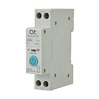 Wi-Fi автоматичний вимикач AT TO-Q-SY1-JWT 1P 40А DIN однофазний + лічильник кВт/год