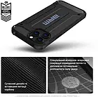 Чохол-накладка ArmorStandart Panzer для Apple iPhone 15 Black (ARM73738), фото 6