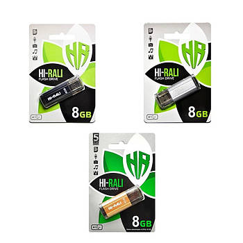 Флешка 8GB Hi-Rali Stark HI-8BST