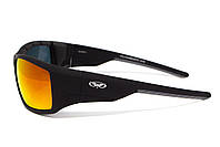 Окуляри захисні з ущільнювачем Global Vision Kinetic Kinetic (G-Tech™ red), дзеркальні червоні, фото 4