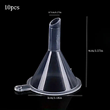 Лійка лабораторна пластикова (діаметр — 30 мм) поліпропілен, фото 2