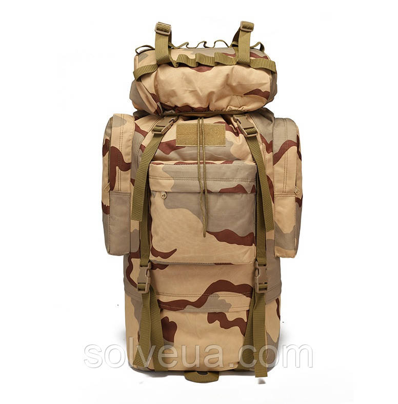 Тактичний похідний рюкзак Solve D3-GGL-509 65л Мульт 2 solve, фото 1