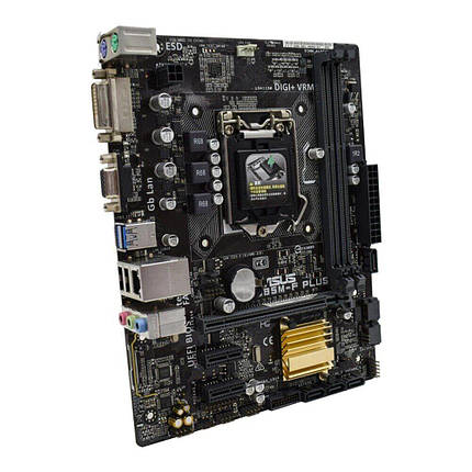 Нова материнська плата Asus B85M-F Plus / Socket LGA1150, фото 1