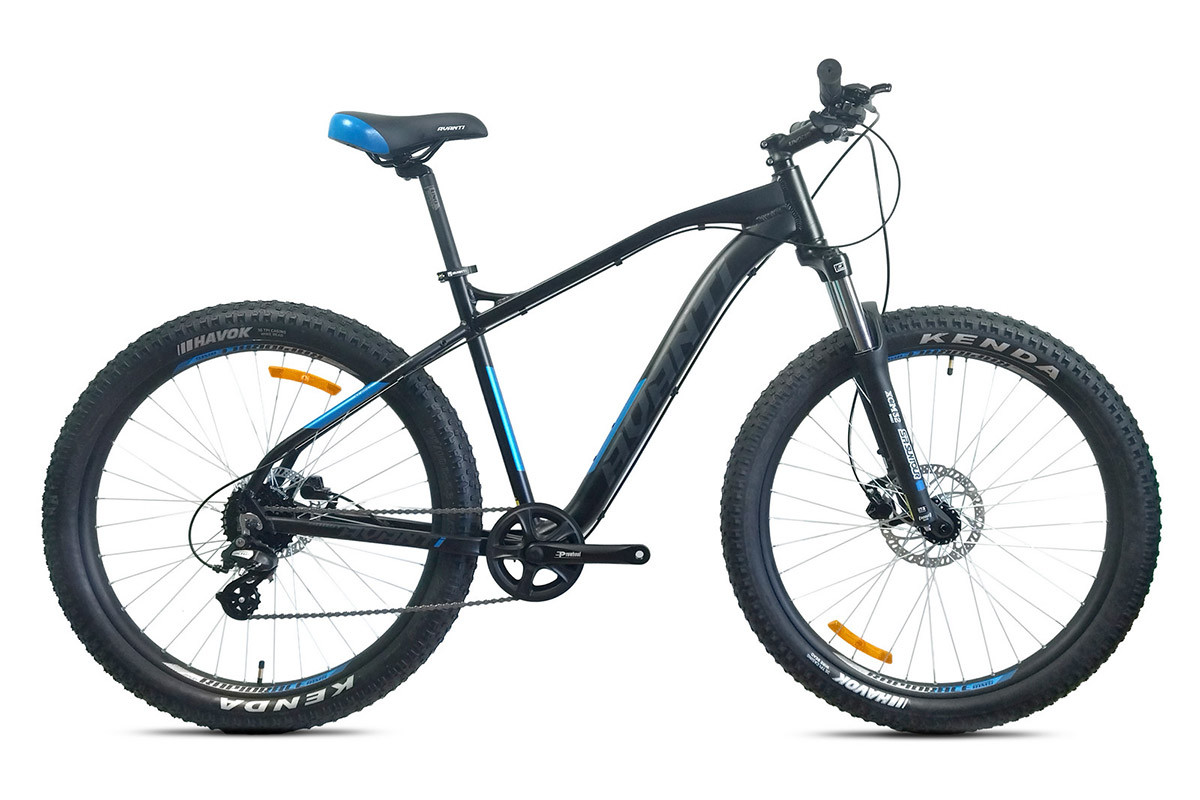 Велосипед Fatbike 27,5 Avanti Boost 3.0 гідравліка, 17", чорно-синій, фото 1